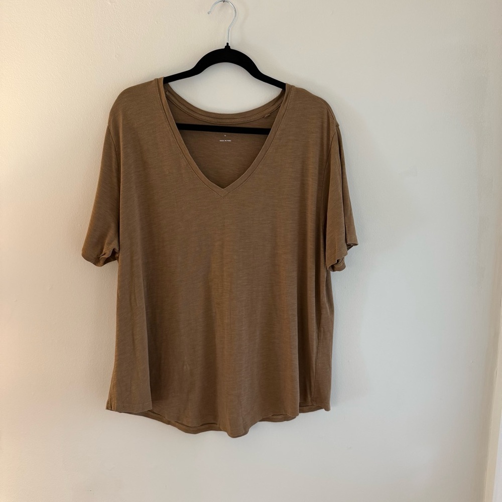 Universal Standard t-shirt, brown, size M